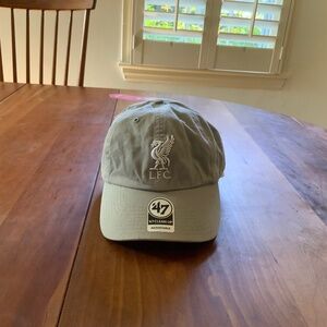 Liverpool Unisex Adjustable Grey Hat